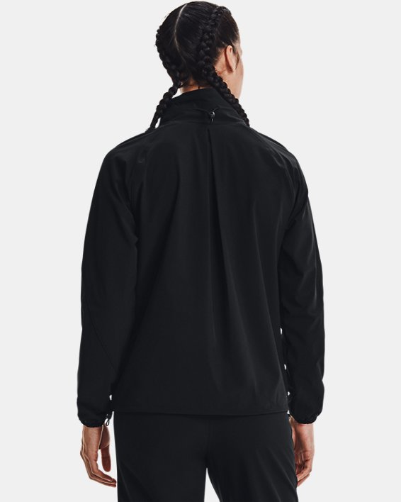 Women's UA RUSH™ Woven Jacket in Black image number 1